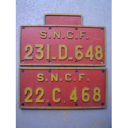 231 D 648 et 22 C468 SNCF...