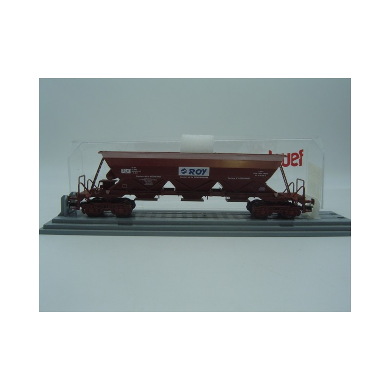 Jouef 6641 – Wagon trémie Fad ARBEL-FER SGW – SNCF HO - Modélisme