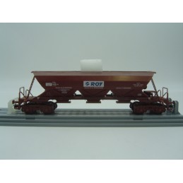 Jouef ho 657 wagon tremie houiller vb + 658c plateforme surbaisse transformateur - Collection