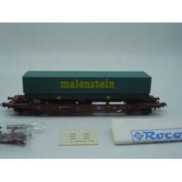 Wagon Kangourou Roco Avec Remorque Barilla FS 46572 - HO Neuf