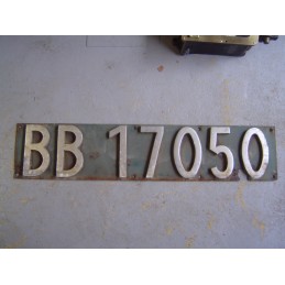 SNCF BB 17050 plaque latérale