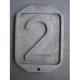 sncf plaque réversible 2éme...