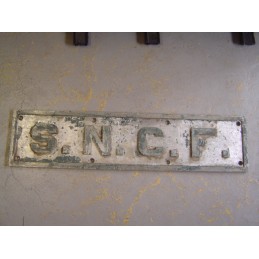 SNCF plaque latérale...