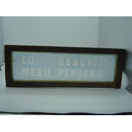 SNCF pochoir EU MERU...