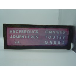 SNCF pochoir omnibus toutes...