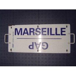 plaque itinéraire...