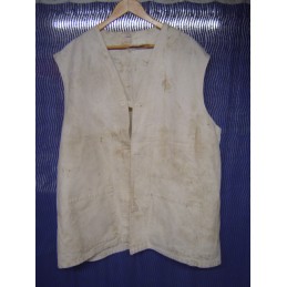 gilet blanc travailleur sur...