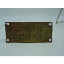 réchauffage tèlescopompe...