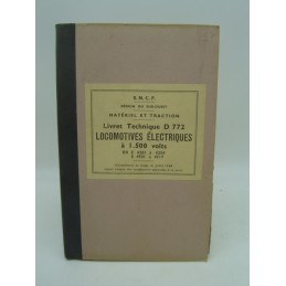 livret D772 BB E 4201 à...