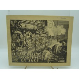 le banc d'essais de...