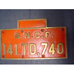 copie en bronze plaque 141...