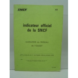 SNCF indicateur horaires...