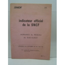 SNCF indicateur horaires...