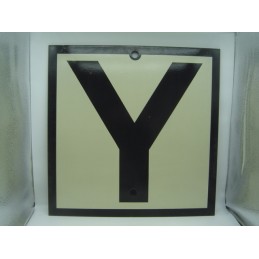 SNCF plaque Y bande...