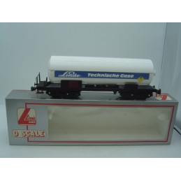 wagon citerne LINDE à bogies