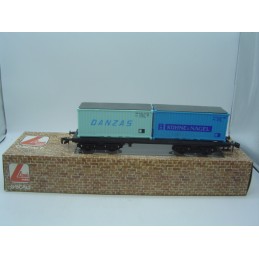 wagon porte container à bogies