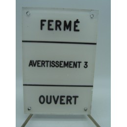 plaque signal avertissement 3