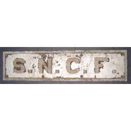 SNCF plaque latérale...