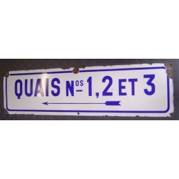 Quais n°1-2 et 3 flèche...