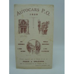 P.O dépliant 1929 lignes...