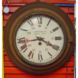 Horloge bureau chef de gare...