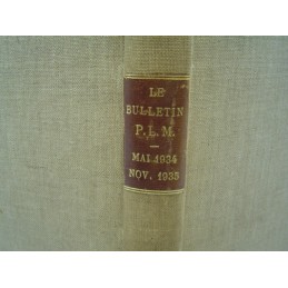 bulletin PLM relié n°33 au 42