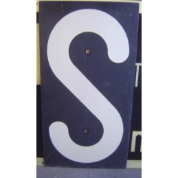S plaque sifflet en fibre