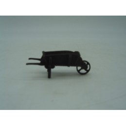 brouette marron échelle O...