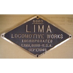 LIMA 8883 plaque constructeur