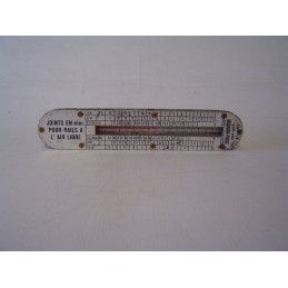 SNCF Thermomètre fabriqué...