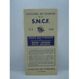 SNCF été 1948 Autocars...