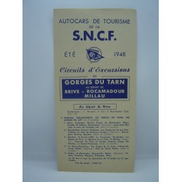 SNCF été 1948 Autocars...