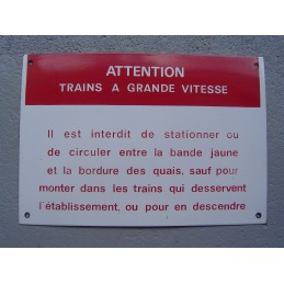 Attention Trains à Grande...